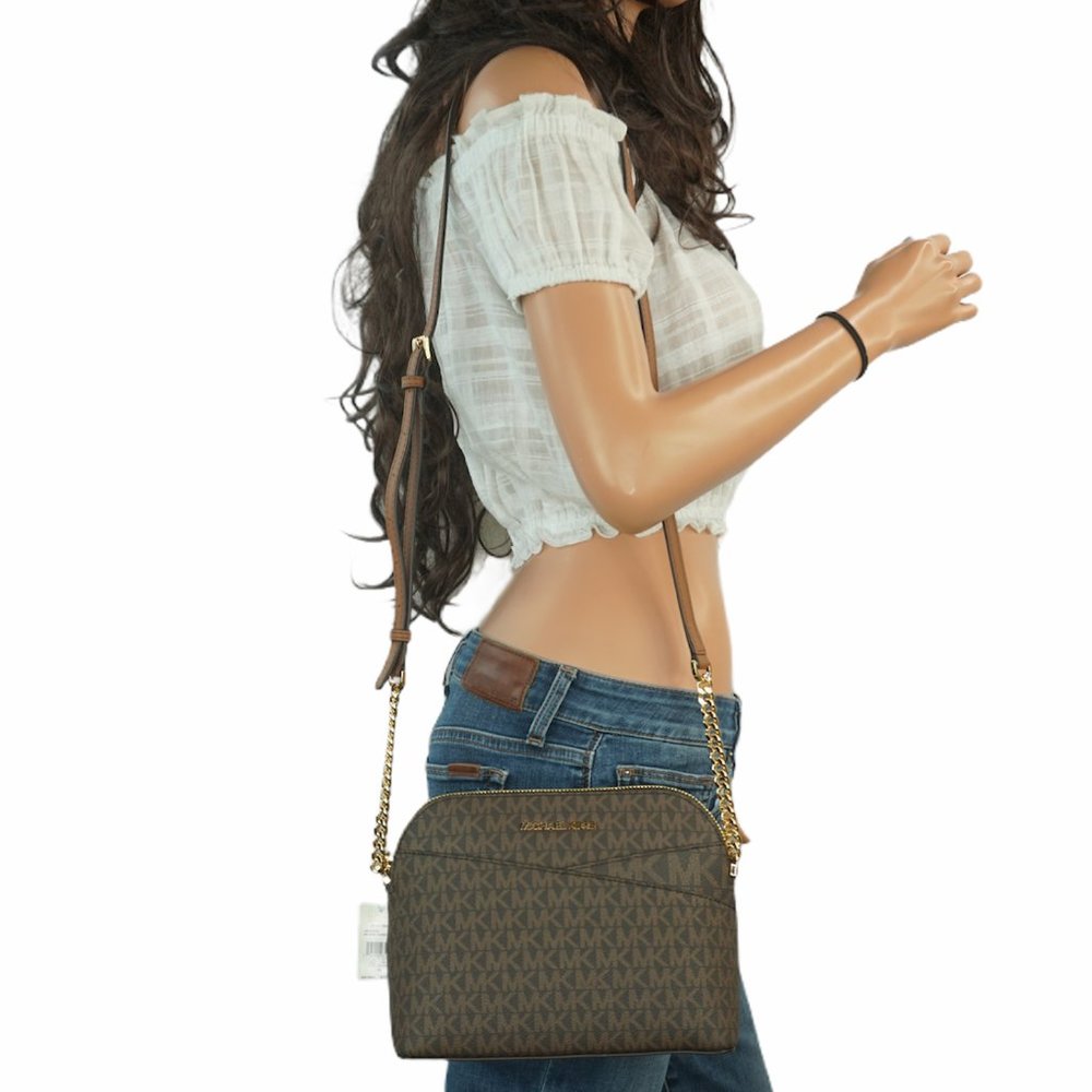 Michael Kors Jet Set Xcross Crossbody Bag MK Brown